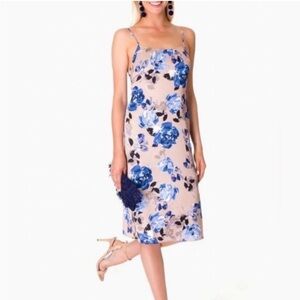 NWT NBD Revolve Satin Floral Landon‎ Midi Dress